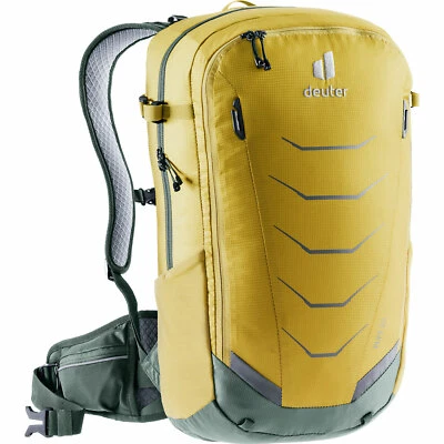 Deuter Flyt 20 Litre Protektorrucksack Sac à Dos de Vélo Dos Jaune 2021 - Photo 1/4