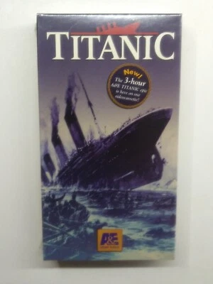Titanic (VHS) New sealed A&E home video - Image 1 of 3