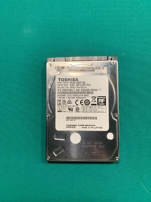 TOSHIBA MQ01ABD100 1TB 2.5" 5400RPM SATAIII Laptop Hard Drive - Image 1 of 2