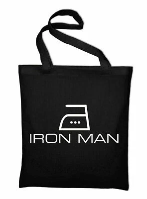Iron Man Sac En Toile Fun Triathlon Marathon Sac De Maison - Photo 1/4
