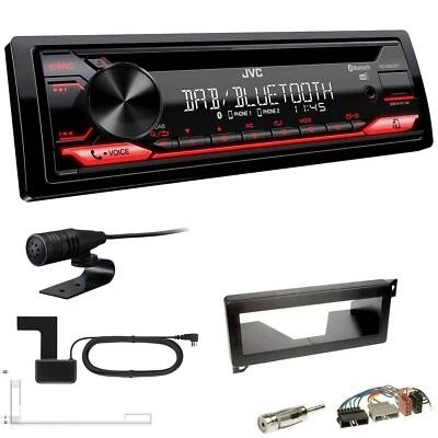 JVC KD-DB622BT DAB inkl Antenne Bluetooth Set für Jeep Grand Voyager 1996-2001 - Bild 1 von 4