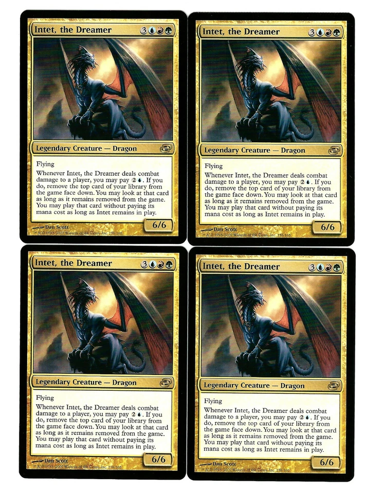 Intet, the Dreamer x4 Planar Chaos Magic MTG - Image 1 of 1