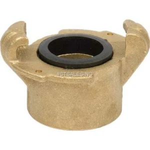 Sb-2 Standard Threaded Sandblast Brass Tank Coupling 1 1/2" Npt Connector - Picture 1 of 1