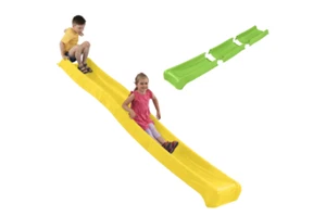 1.5m Platform Flat Pack Slide "Rocli" Yellow Playground Slide Slippery Dip - Picture 1 of 7