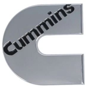 Cummins Diesel Engines 1.75" Chrome Plated Logo Magnet - Picture 1 of 6