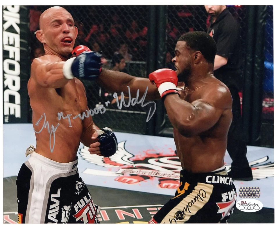 Tyron Woodley Signed 8 x 10 Photo / Autographed MMA / JSA SOA - Image 1 of 1