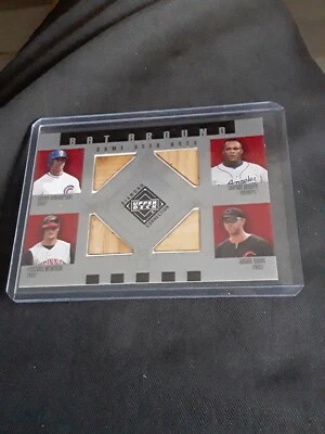 Adrian Beltre SP  ETC Relic 2002 Upper Deck Diamond Connection Los Angeles Dodge - Image 1 of 2