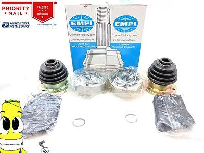 Rear Inner & Outer CV Axle Joint Boot Kit for VW Karmann Ghia 1967-1974 with IRS - Image 1 of 2