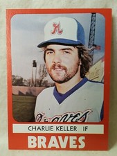 1980 TCMA Richmond Braves Charles Keller #12 Minor League M1