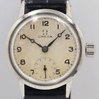 0 Omega 2576-11 Smoseco Silver Dial Manual Winding Boys/Men'S Watch Ogh 4696Abc0