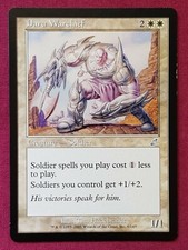 Magic The Gathering SCOURGE DARU WARCHIEF single white card MTG