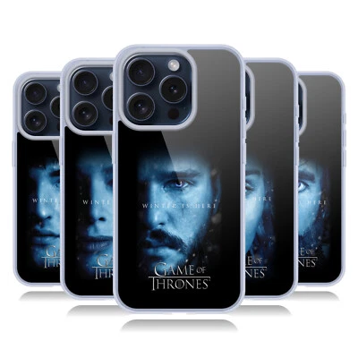 OFFICIAL HBO GAME OF THRONES WINTER IS HERE GEL CASE FOR APPLE iPHONE PHONES - Image 1 of 4