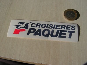autocollant    publicite   croisieres paquet      ( aut 2   ) - Picture 1 of 2