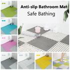 Strong Suction PVC Rubber Bathroom Rug Bath Mat Anti Slip Shower Carpet