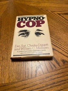 HYPNO-COP Det- Sgt Charles Diggett Signed Personalized 1st Edition HBDJ 1982 - Picture 1 of 12