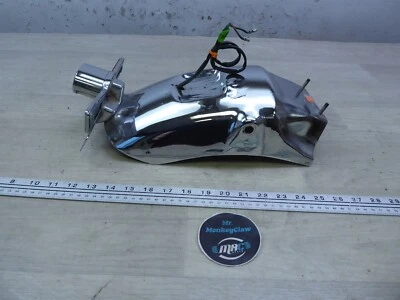 Honda VF700C 1983 V45 Magna H1124) cubierta guardabarros trasero cromada con luz de placa Foto 1 de 4