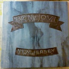 BON JOVI LP NEW JERSEY 1988 EUROPE VG++/VG++ OIS