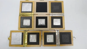 5pcs in Lot of MAHR PGN-1, PGN-3 ,PGN-10 Glass Roughness Standard, Gage, NEW ! - Picture 1 of 7