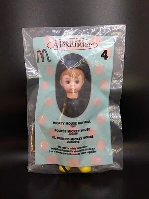 Muñeca McDonald's Madame Alexander Mickey Mouse Boy 2004 sellada Foto 1 de 4