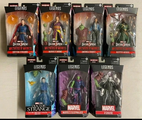 Marvel Legends Complete Doctor Strange Multiverse of Madness Rintrah BAF Wave 6" Cover