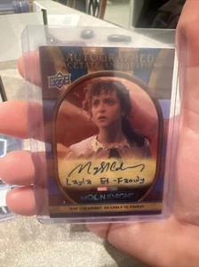 2023 UPPER DECK MARVEL MOON KNIGHT AUTO MAY CALAMAWY 086/100 Layla El-Faouly - Picture 1 of 3