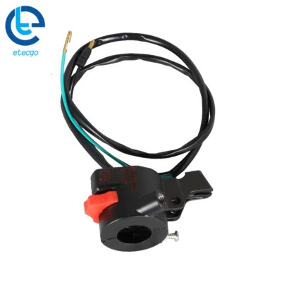 Guidão direito interruptor de parada 35130-GEL-D61 para Honda CRF50F 2004-2021 - Imagem 1 de 4