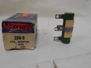 MALLORY 2AV5 RESISTOR NEW IN BOX - Picture 1 of 1