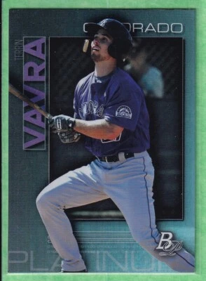 2020 Bowman Platinum Wal-Mart Top Prospects #TOP-68 Terrin Vavra Rookie - Image 1 of 2