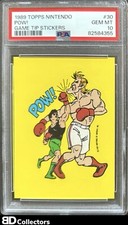 POW! PUNCH-OUT!! PSA 10 #30 1989 Topps Nintendo Game Tip Stickers GEM MINT