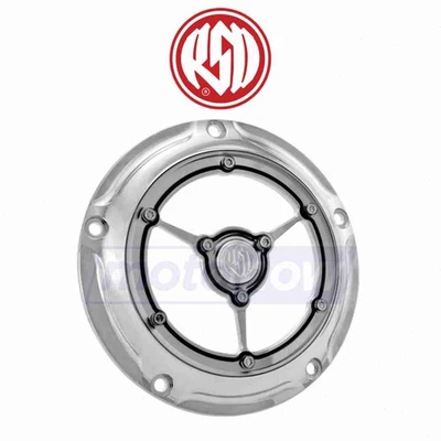 RSD Clarity Derby Cover for 2001-2006 Harley Davidson FXSTBI Night Train - wd Foto 1 de 4