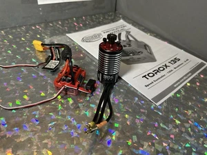 New Team Corally ESC Torox 135 2s-4s Brushless W/ Kuron 725 2150kv 4 Pole Motor - Picture 1 of 4