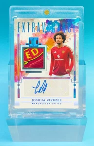 2024-25 Impeccable Manchester United Zirkzee Extravagance Logo Patch Auto 1/1 - Picture 1 of 2