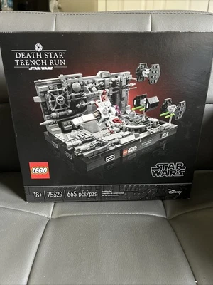 Lego - NIB - Star Wars 75329 Death Star Trench Run Diorama Retired - Image 1 of 3