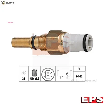 TEMPERATURE SWITCH RADIATOR FAN 1.850.090 FOR LEXUS TOYOTA TERCEL COROLLA MR2 - Image 1 of 4