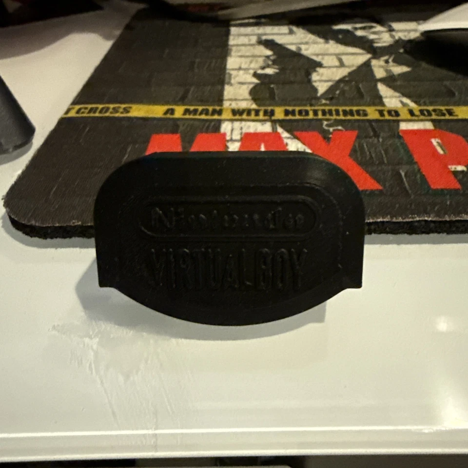 Replacement Stand Medallion Nintendo Virtual Boy- 3D Printed - Image 1 of 1