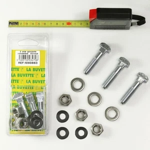 Coque 3 ensemble goujon rondelle et écrou pour abreuvoir S 4 La Buvette 1090883 - Imagen 1 de 1