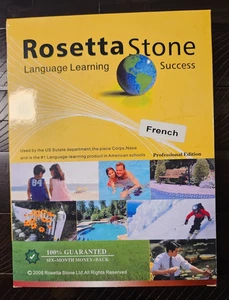 Rosetta Stone French Professional Edition NEW - Picture 1 of 2
