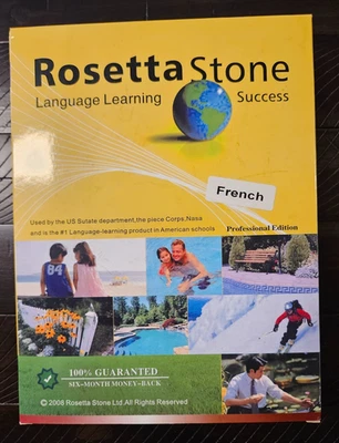 Rosetta Stone French Professional Edition NEW - Image 1 of 2