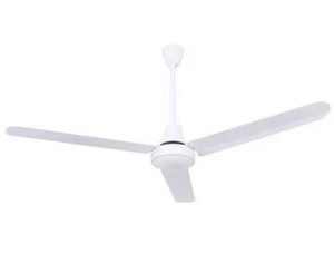 56" White Weatherproof Industrial Ceiling Fan – High-Performance DC Motor - Picture 1 of 2