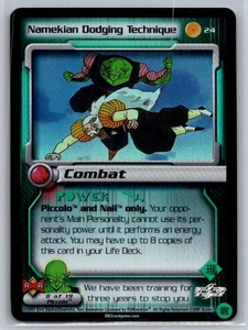 Namekian Dodging Technique HOLO FOIL Rare LIMITED 24 DBZ Dragon Ball Z Score HP - Picture 1 of 2