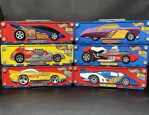 1998 Hot Wheels 6-Car Car Carry Case Lot of 6 Splittin' Image, Shadow Jet & More Vintage - Bild 1 von 4