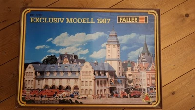 H0 Faller B-900 Hauptfeuerwache Exclusiv Modell 1987 limitiert mit OVP - Bild 1 von 4