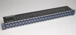 Samson S-Patch Plus 48 puntos 1/4 pulgadas audio equilibrado Patchbay 19" montaje en rack - Imagen 1 de 3