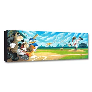 Swing For the Fences 8Hx24W Disney Fine Art by Tim Rogerson - Picture 1 of 1