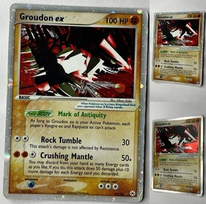 Pokemon - Groudon ex - 93/101 - Hidden Legends - Ultra Rare - Holo - Picture 1 of 7