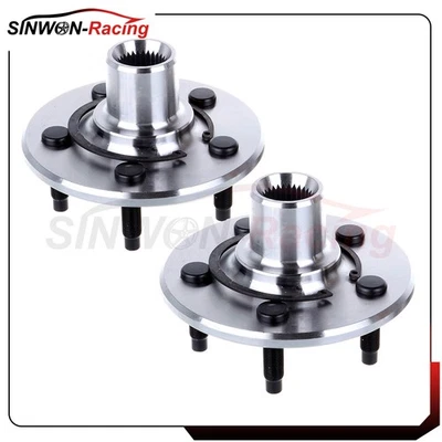 Fits Ford Explorer Sport Trac Lincoln Aviator 2x Rear Wheel Bearing Hub Assembly - Image 1 of 4