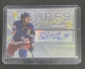Brennan Othmann - 2024-25 UD SPx SuperScripts Rookie Auto - Rangers - Picture 1 of 2