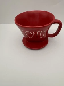 Rae Dunn Red Coffee Drip Cone Artisan Collection by Magenta EUC - Picture 1 of 7