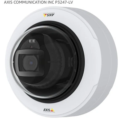 Axis P3227-LV 5MP IR Indoor Dome IP Security Camera - 0885-001 - Image 1 of 2
