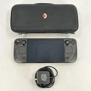 Valve Steam Deck OLED Handheld Console Black 512GB w/ Case & Charger - Very Good - Picture 1 of 7